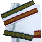 Meters Cotton Solid Men Dhoti